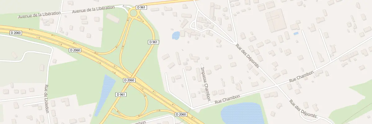 Plan du 52T Rue Chambon à Villemandeur