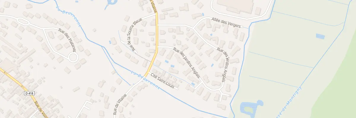 Plan du 6 Rue des Jardins Anglais à Claye-Souilly