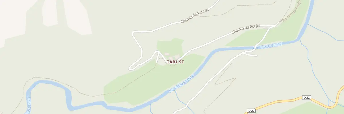 Plan du 5304 Tabust à Estaing