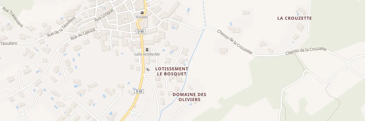 Plan du 28 Rue Hervé Guiraud à Escales