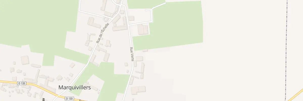 Plan du 8 Rue Verte à Marquivillers