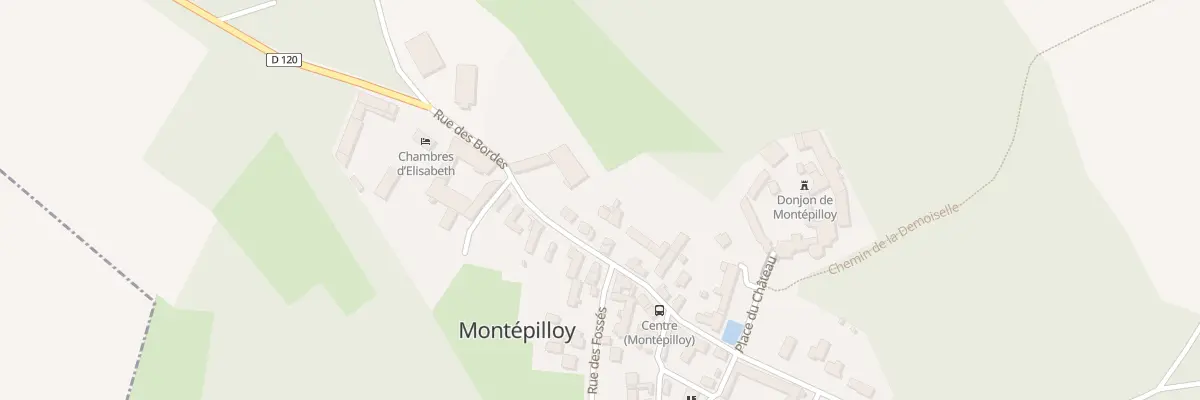 Plan du 14 Rue des Bordes à Montépilloy