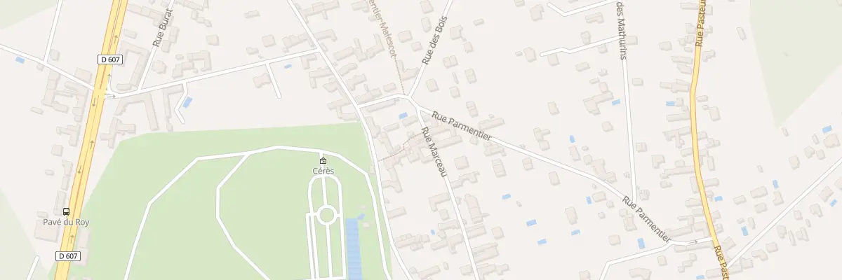 Plan du 6 Rue Marceau à Bourron-Marlotte