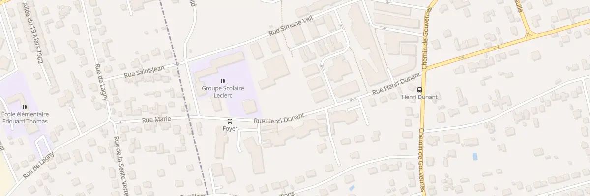 Plan du 18B Che de Gouvernes à Lagny-sur-Marne