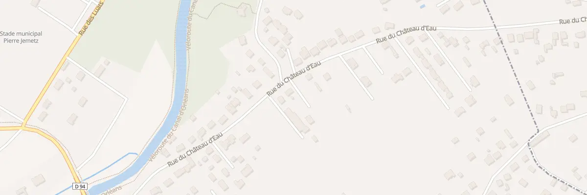 Plan du 384 Rue du Château d’Eau à Pannes