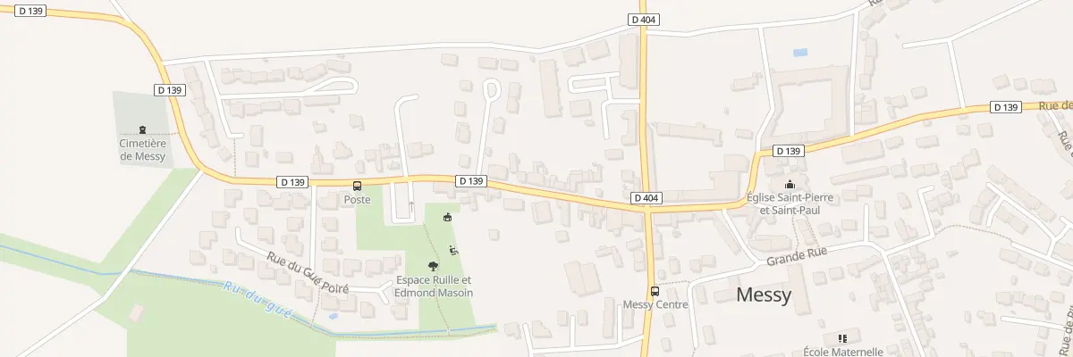 Plan du 30 Rue de Moulignon à Messy
