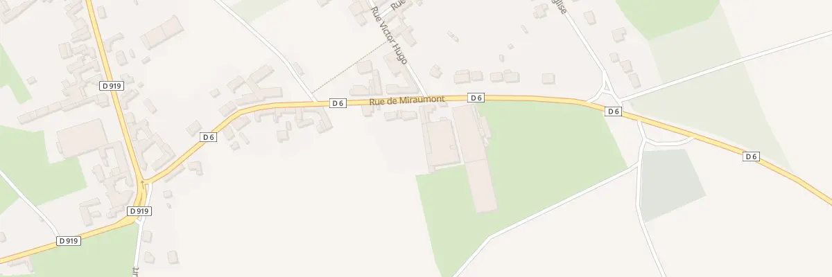 Plan du 14B Rue de Miraumont à Puisieux