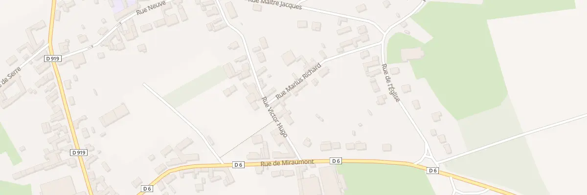 Plan du 2 Rue Marius Richard à Puisieux