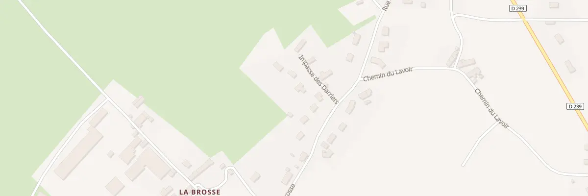 Plan du 3 Imp des Darriers à Chamblet