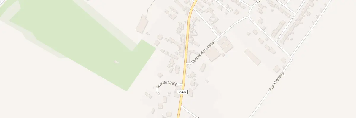 Plan du 40B Rue Maurice Quillet à Rosières-en-Santerre