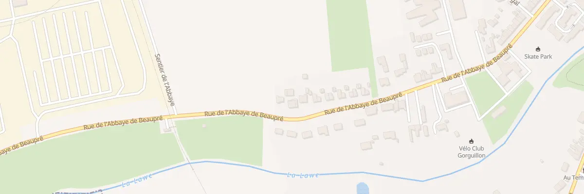 Plan du 101D Rue de l’Abbaye de Beaupre à La Gorgue