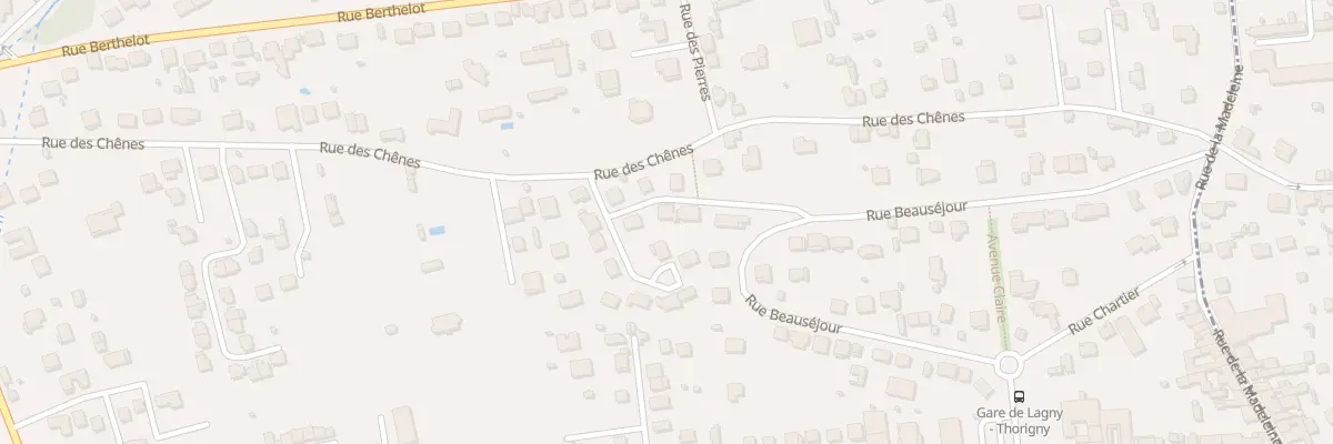 Plan du 9 Rue Res du Clos des Chenes à Pomponne