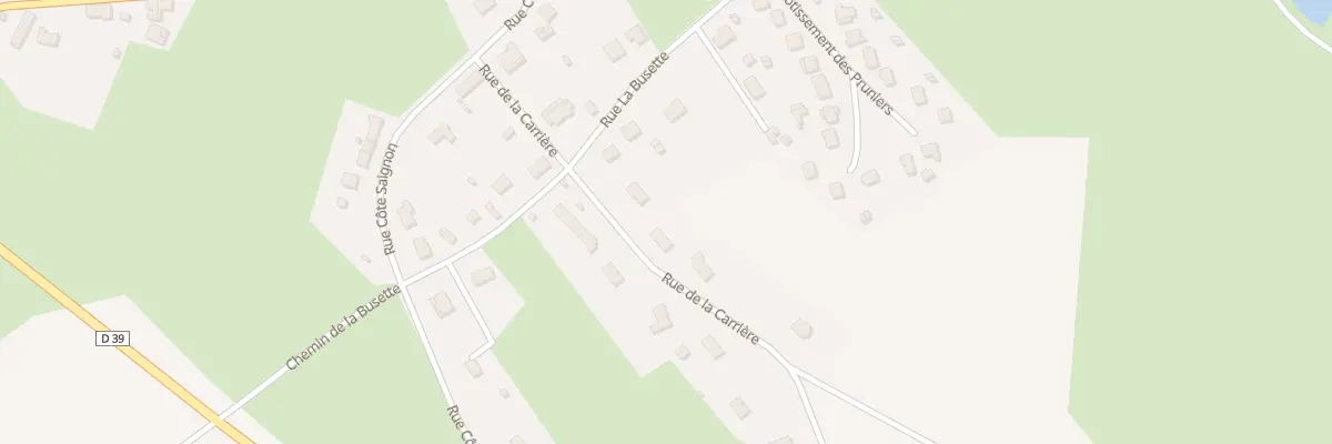 Plan du 3 Rue de la Carrière à Saint-Angel