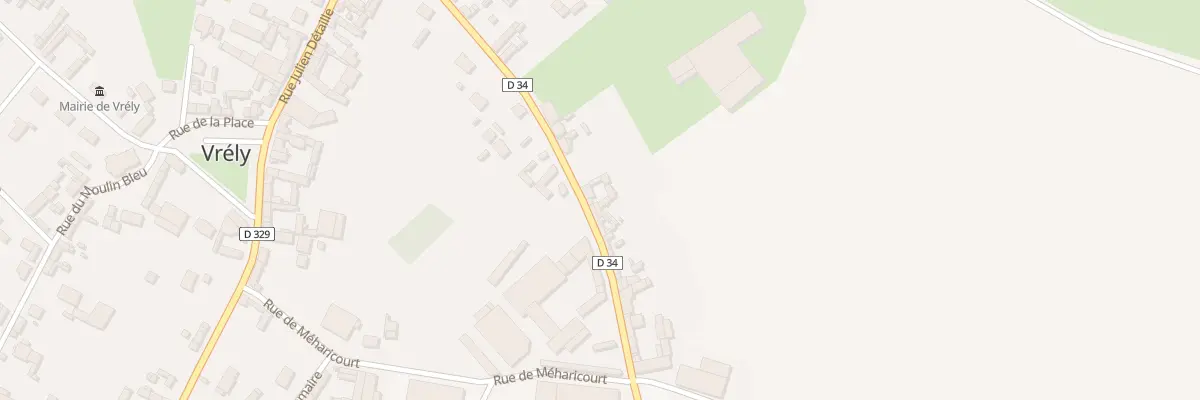 Plan du 22 Rue Alfred Dizy à Vrély