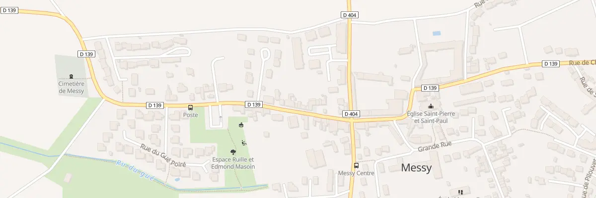 Plan du 28 Rue de Moulignon à Messy
