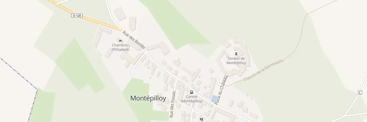 Plan du 10 Rue des Bordes à Montépilloy