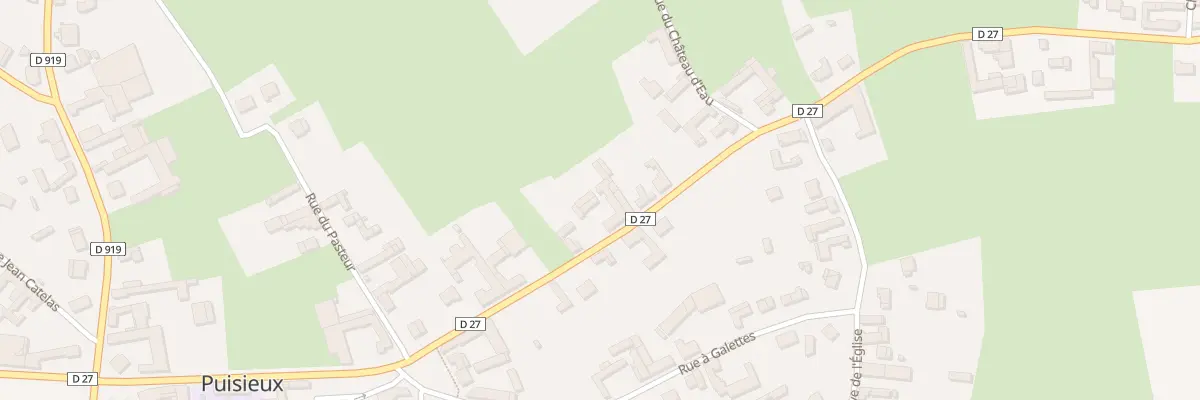 Plan du 11 Rue du 11 Novembre à Puisieux