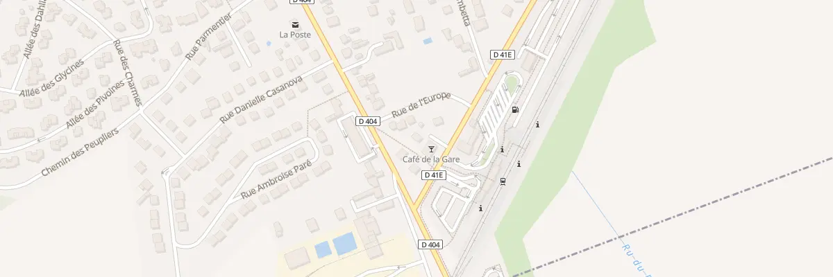 Plan du 3B Rue Pasteur à Saint-Mard
