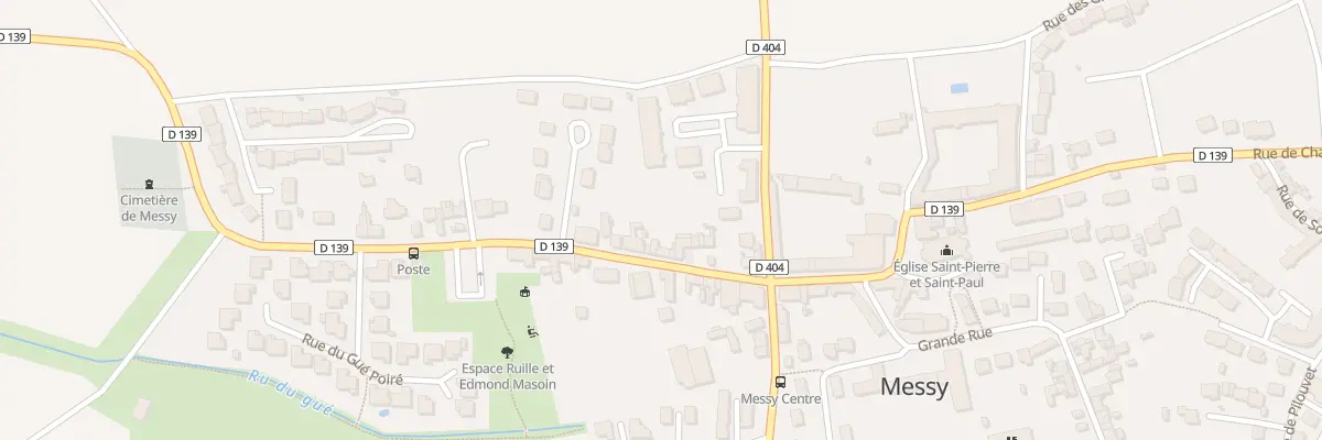 Plan du 26 Rue de Moulignon à Messy