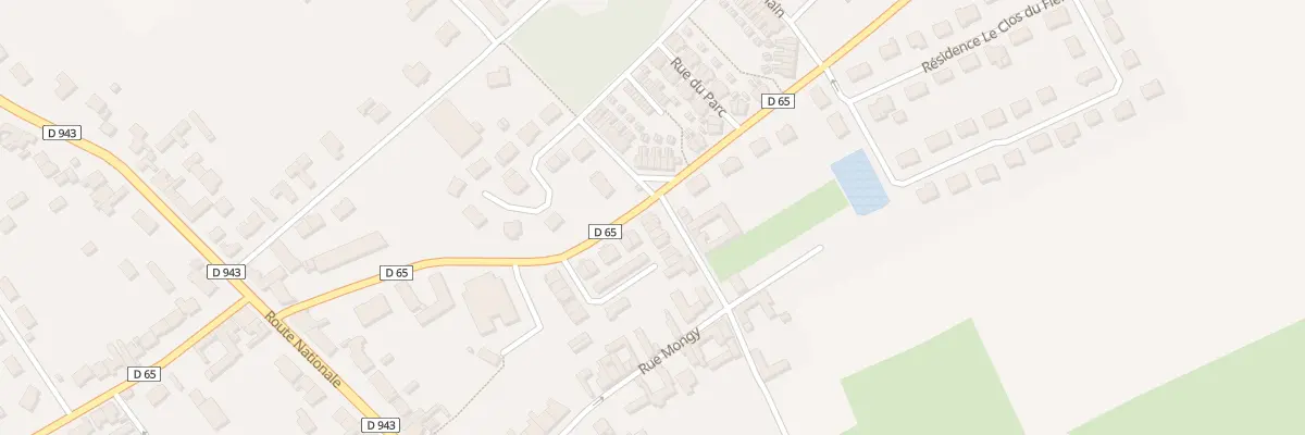 Plan du 55 Rue Mongy à Sailly-Labourse