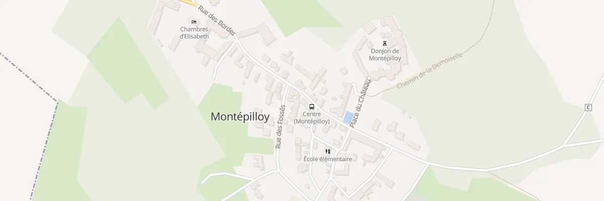 Plan du 3 Rue des Bordes à Montépilloy