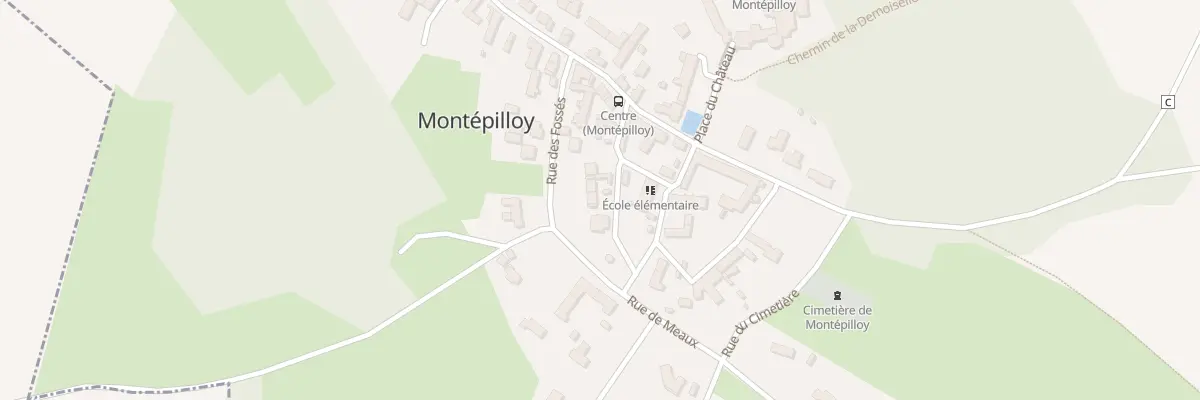 Plan du 3 Rue du Four à Montépilloy
