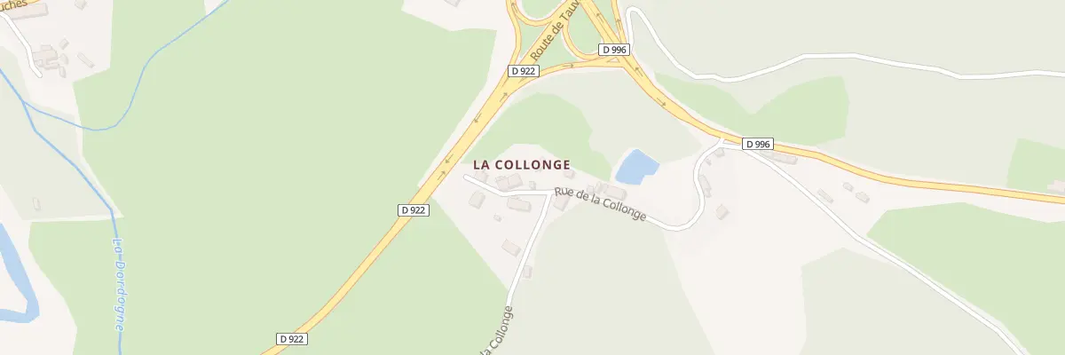 Plan du 5416 La Collonge à Saint-Sauves-d’Auvergne