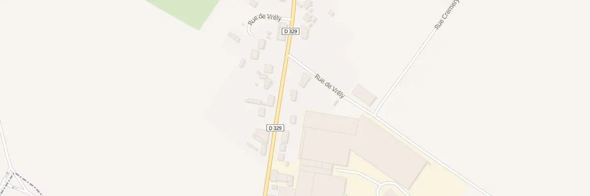 Plan du 5084F Rue Maurice Quillet à Rosières-en-Santerre