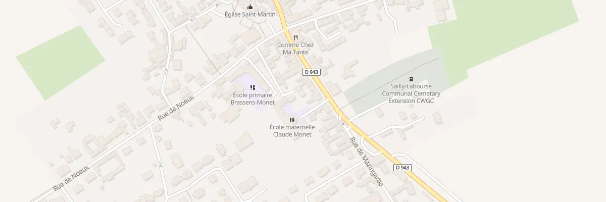 Plan du 48 Rte Nationale à Sailly-Labourse