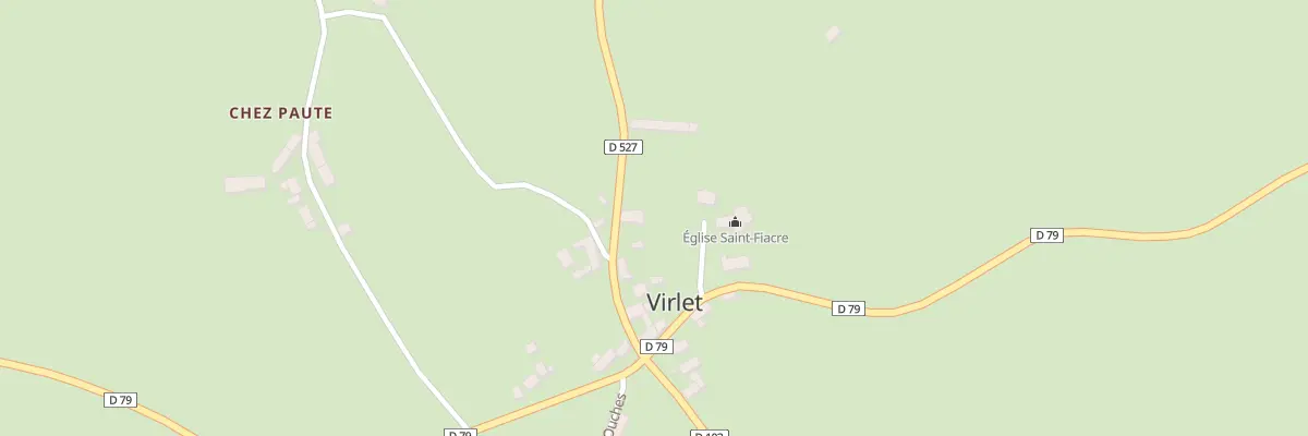 Plan du 5002 Le Bourg à Virlet