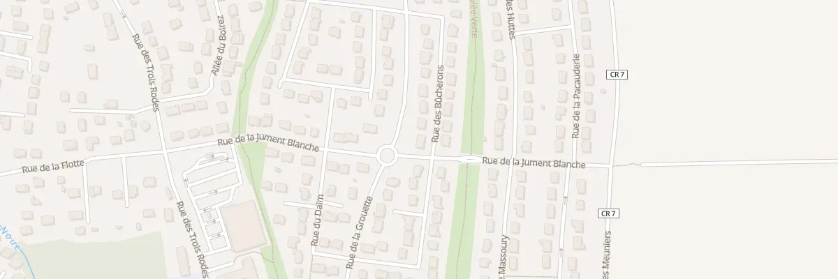 Plan du 176 Rue des Bucherons à Vaux-le-Pénil