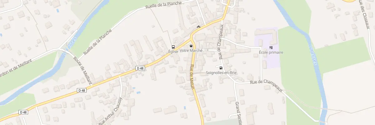 Plan du 6B Rue de Melun à Soignolles-en-Brie