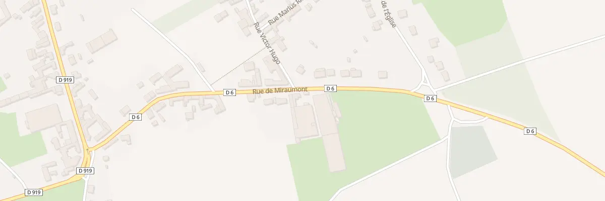 Plan du 16 Rue de Miraumont à Puisieux