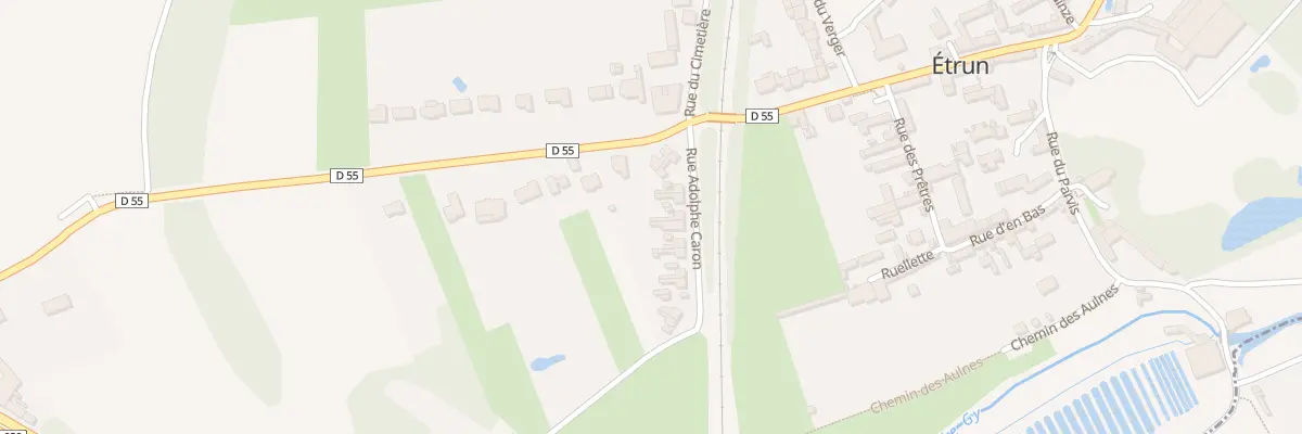 Plan du 7 Rue Adolphe Caron à Étrun