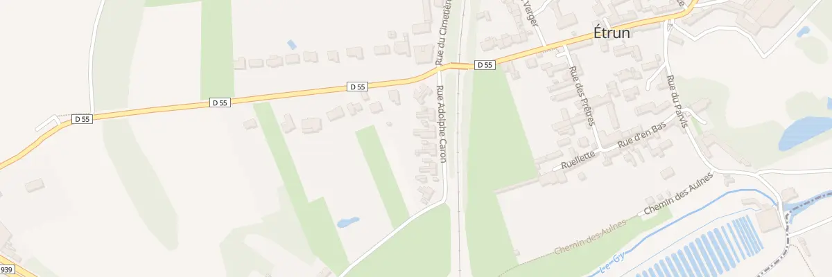Plan du 9 Rue Adolphe Caron à Étrun