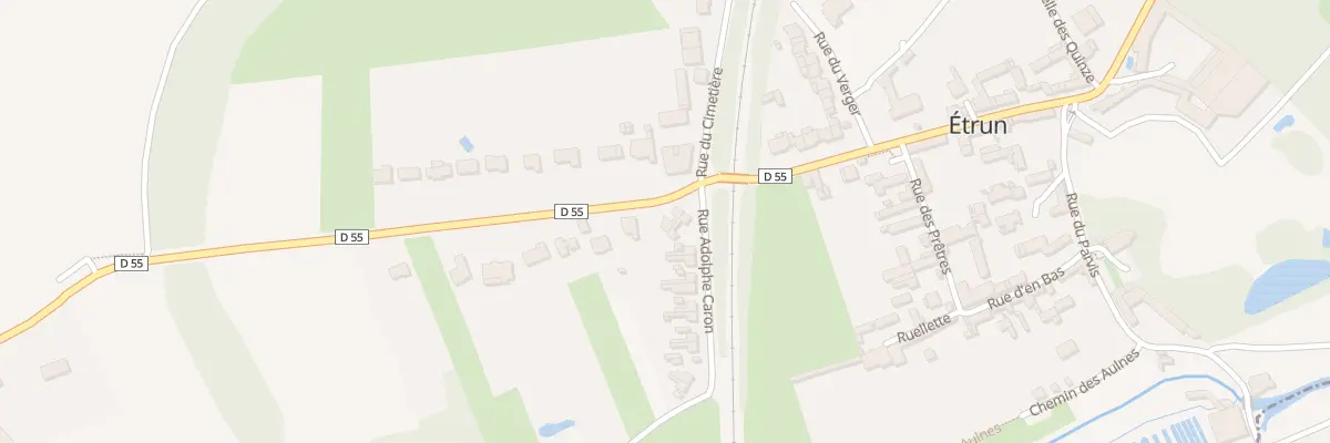 Plan du 2 Rue du Mont César à Étrun