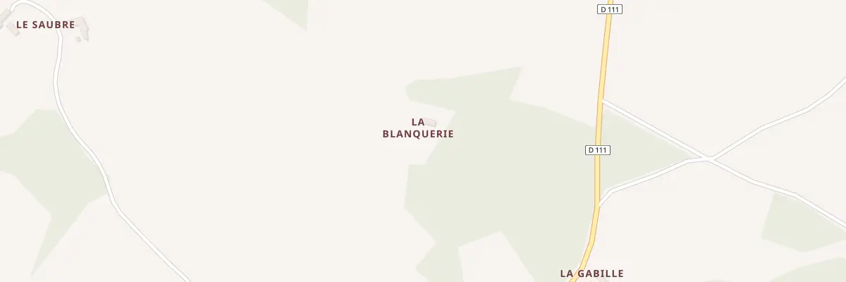 Plan du 5162 La Blanquerie à Saint-Symphorien-de-Thénières