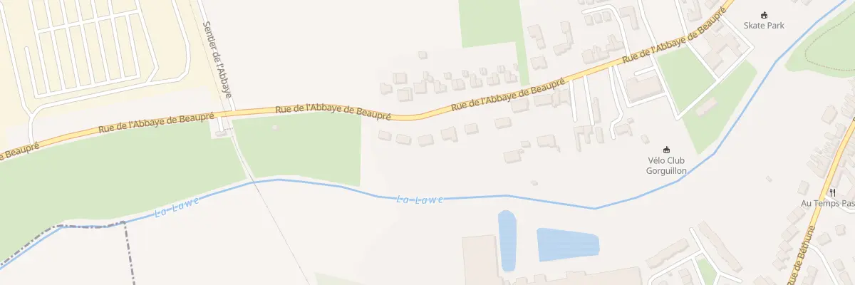 Plan du 68 Rue de l’Abbaye de Beaupre à La Gorgue