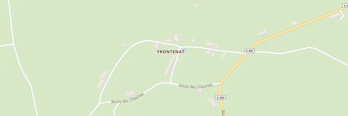 Plan du 3 Rte de la Croix / Frontenat à Ronnet