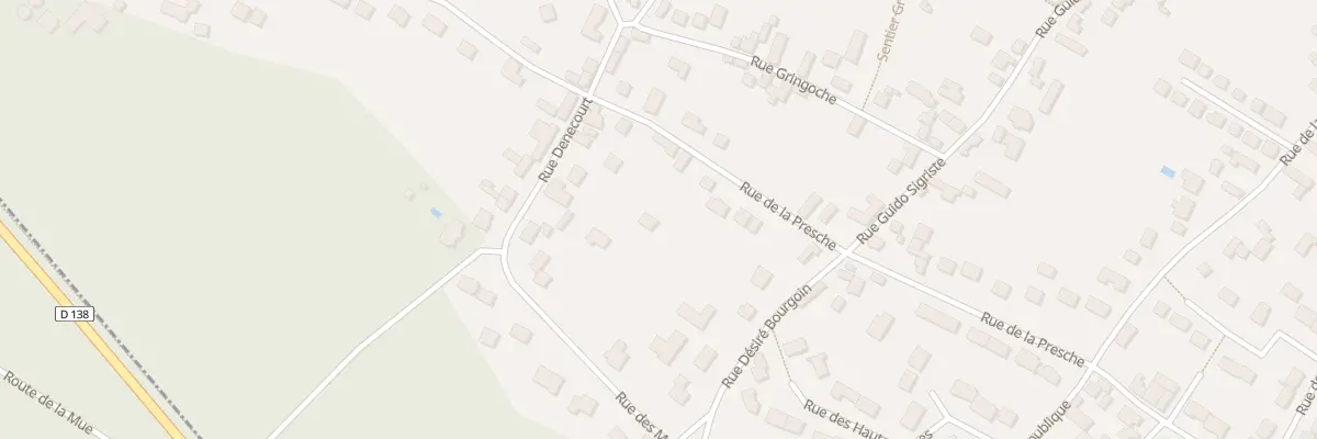 Plan du 10B Rue de la Presche à Bois-le-Roi