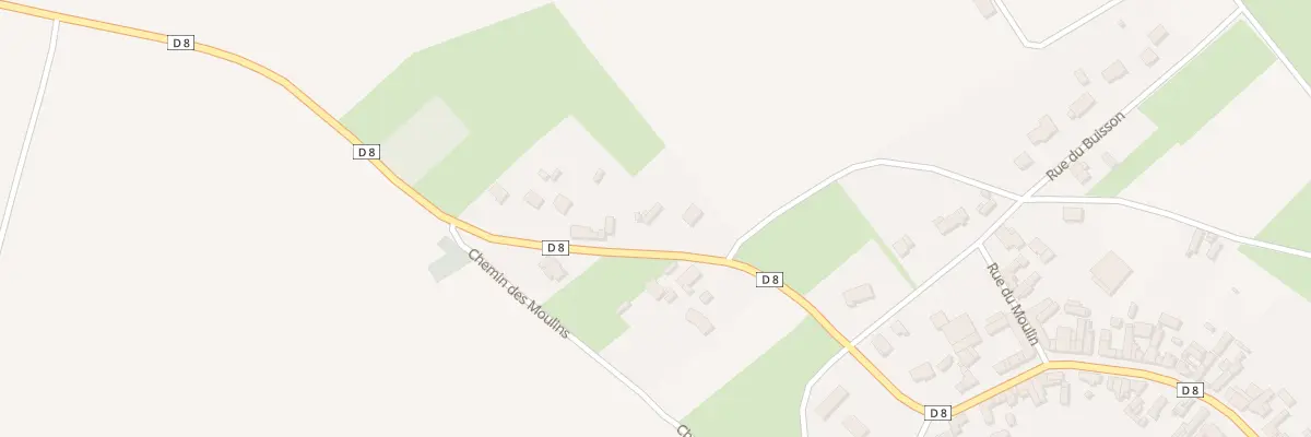 Plan du 96 Rue du Moulin à Bucquoy