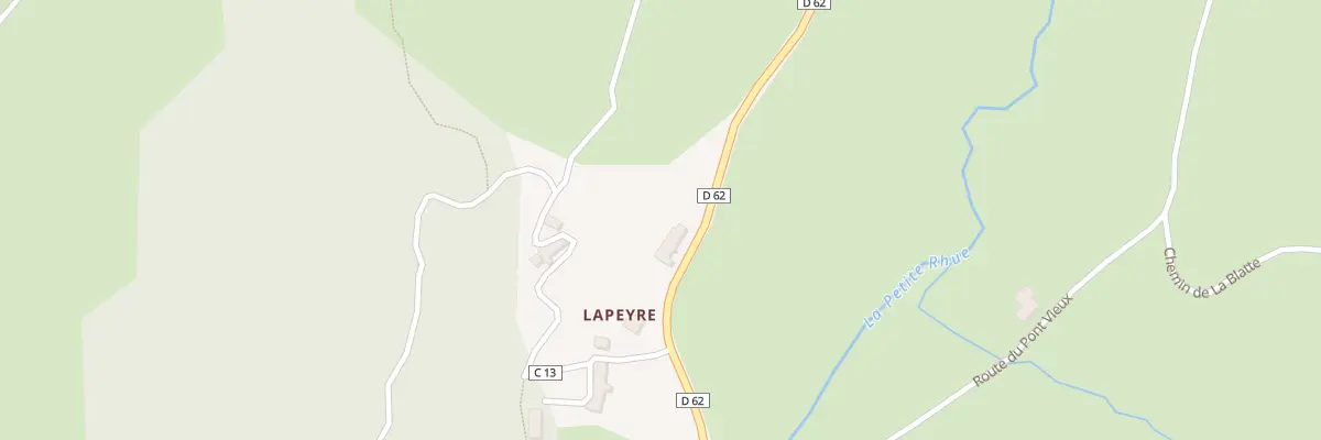 Plan du 5172 Lapeyre au Claux