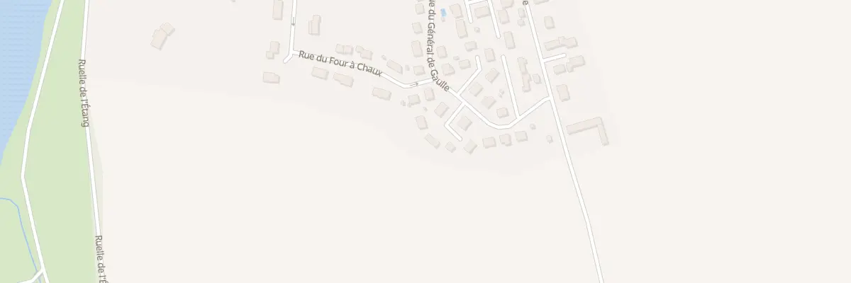 Plan du 13 Rue du Gen de Gaulle à Ermenonville
