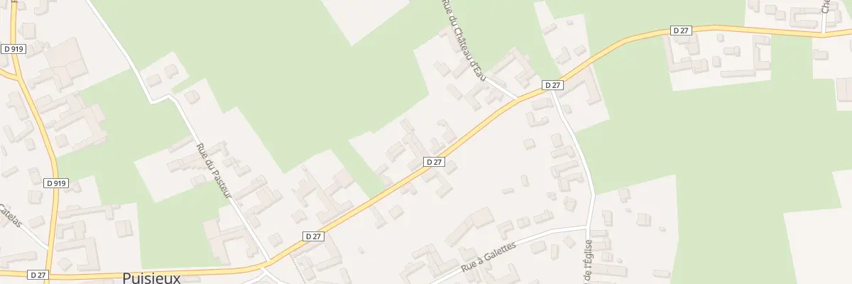 Plan du 13 Rue du 11 Novembre à Puisieux
