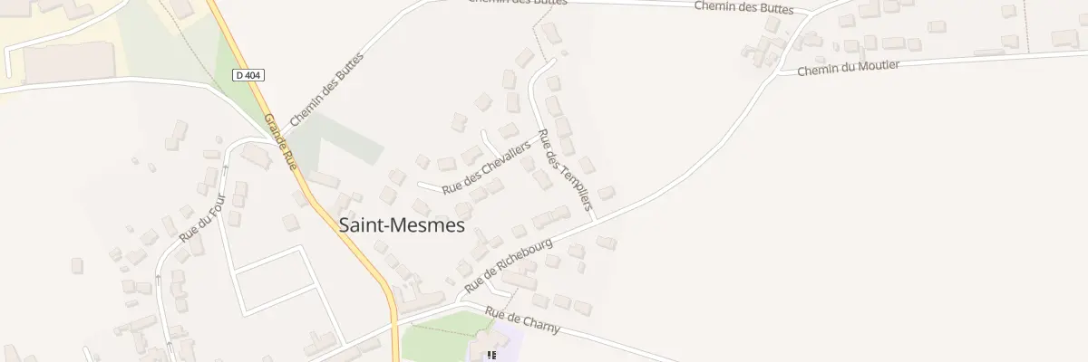 Plan du 29 Rue des Templiers à Saint-Mesmes