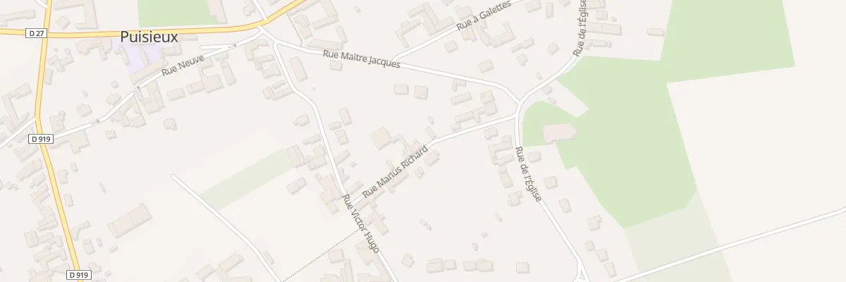Plan du 5 Rue Marius Richard à Puisieux