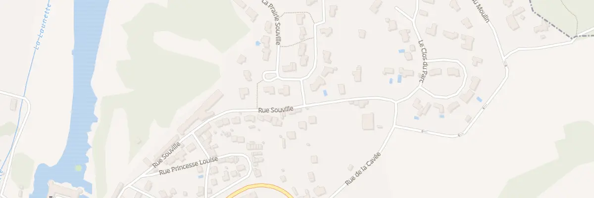Plan du 1 Vc Prairie Souville à Ermenonville