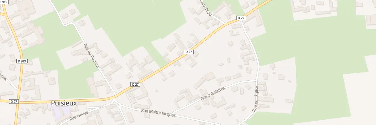 Plan du 20 Rue du 11 Novembre à Puisieux