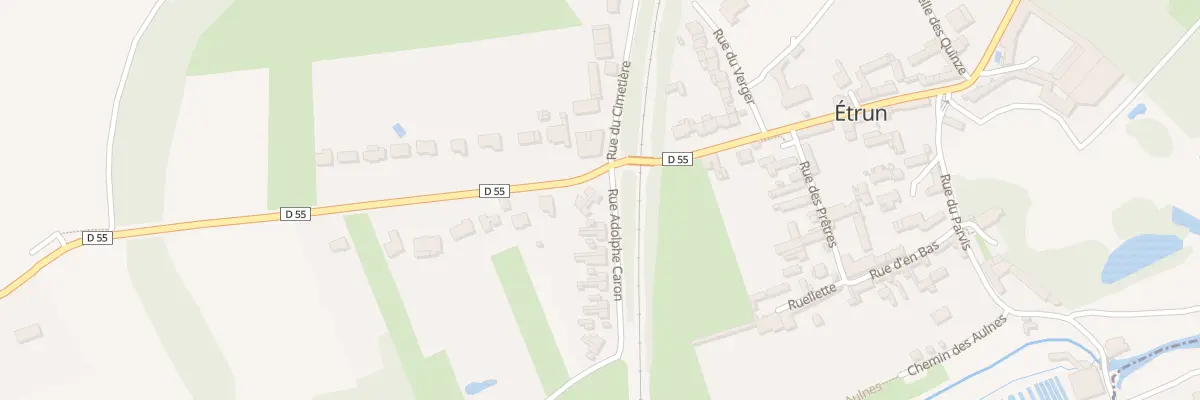 Plan du 1 Rue Adolphe Caron à Étrun