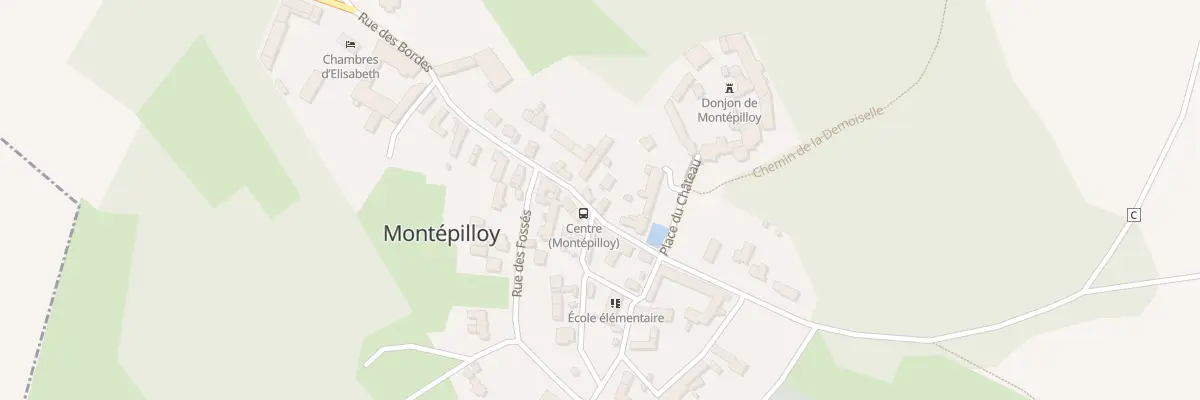 Plan du 4 Rue des Bordes à Montépilloy